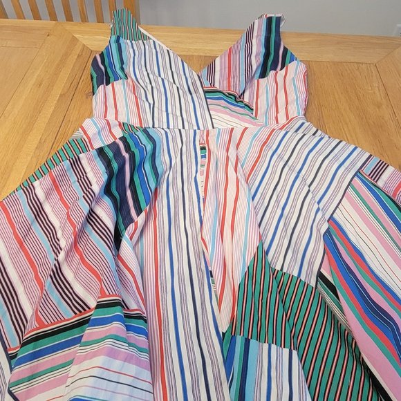 Striped multicolored dress - Picture 2 of 4